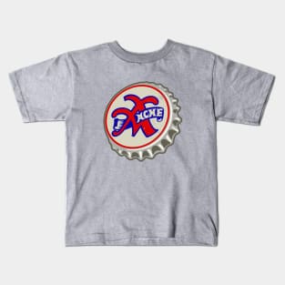 Vintage Acme Beer and Soda Bottlecap Kids T-Shirt